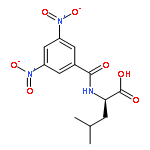 D-Leucine, N-(3,5-dinitrobenzoyl)-