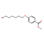 Benzoic acid, 4-[(6-bromohexyl)oxy]-, methyl ester