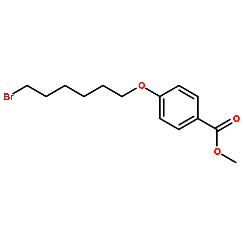 Benzoic acid, 4-[(6-bromohexyl)oxy]-, methyl ester