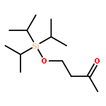 2-Butanone, 4-[[tris(1-methylethyl)silyl]oxy]-