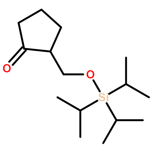 Cyclopentanone, 2-[[[tris(1-methylethyl)silyl]oxy]methyl]-