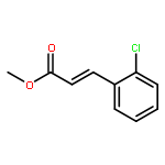 2-Propenoic acid, 3-(2-chlorophenyl)-, methyl ester, (2E)-