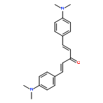 1,4-Pentadien-3-one, 1,5-bis[4-(dimethylamino)phenyl]-, (1E,4E)-