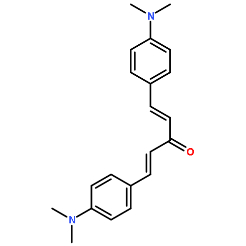 1,4-Pentadien-3-one, 1,5-bis[4-(dimethylamino)phenyl]-, (1E,4E)-