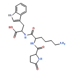 L-Tryptophan, 5-oxo-L-prolyl-L-lysyl-