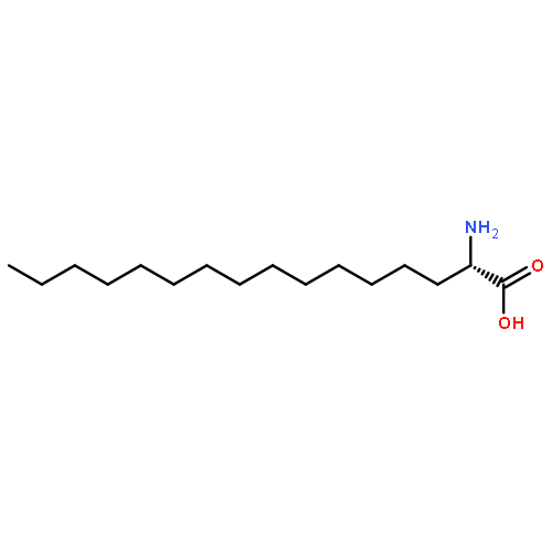 Hexadecanoic acid, 2-amino-, (2S)-