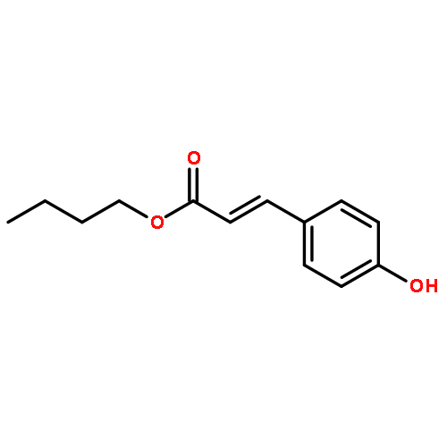 2-Propenoic acid, 3-(4-hydroxyphenyl)-, butyl ester, (2E)-