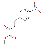 3-Butenoic acid, 4-(4-nitrophenyl)-2-oxo-, methyl ester