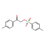 Ethanone, 1-(4-methylphenyl)-2-[[(4-methylphenyl)sulfonyl]oxy]-