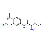 (2S,3S)-2-Amino-3-methyl-N-(4-methyl-2-oxo-2H-chromen-7-yl)pentanamide