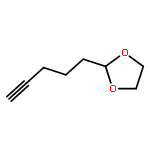 1,3-Dioxolane, 2-(4-pentynyl)-