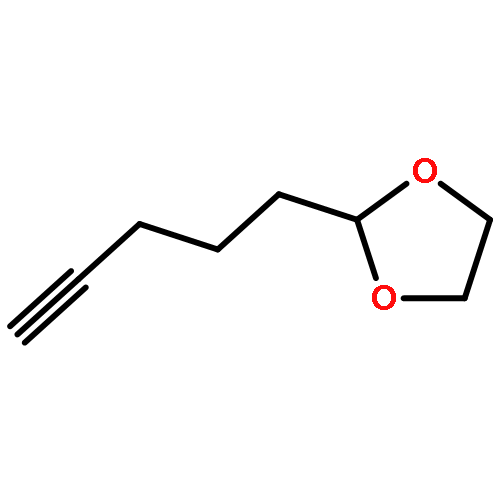 1,3-Dioxolane, 2-(4-pentynyl)-