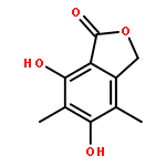 5,7-Dihydroxy-4,6-dimethyl-1(3H)-isobenzofuranon