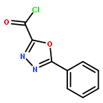 1,3,4-Oxadiazole-2-carbonylchloride, 5-phenyl-