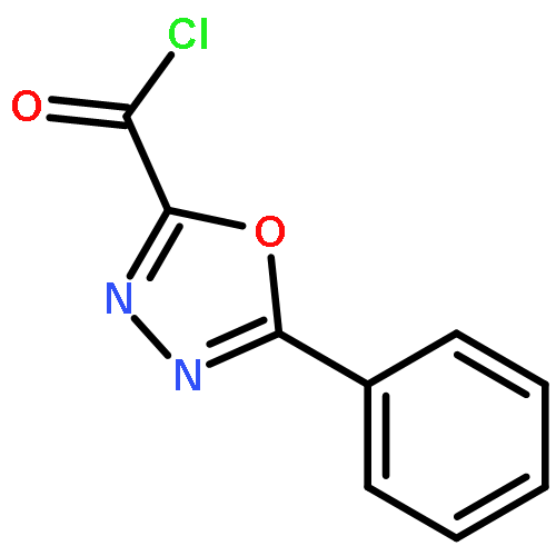 1,3,4-Oxadiazole-2-carbonylchloride, 5-phenyl-