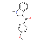 (4-methoxyphenyl)(1-methyl-1H-indol-3-yl)methanone