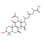 (2r,6s)-6-[(3s,5r,10s,12s,13r,14r,17r)-12-acetyloxy-3-hydroxy-4,4,10,13,14-pentamethyl-7,11,15-trioxo-1,2,3,5,6,12,16,17-octahydrocyclopenta[a]phenanthren-17-yl]-2-methyl-4-oxoheptanoic Acid