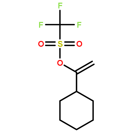 Methanesulfonic acid, trifluoro-, 1-cyclohexylethenyl ester