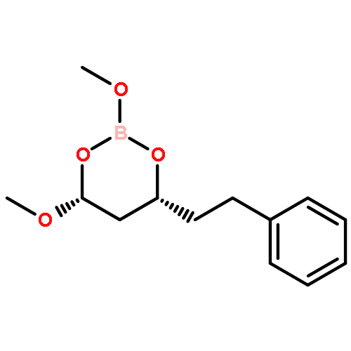 1,3,2-Dioxaborinane, 2,4-dimethoxy-6-(2-phenylethyl)-, cis-