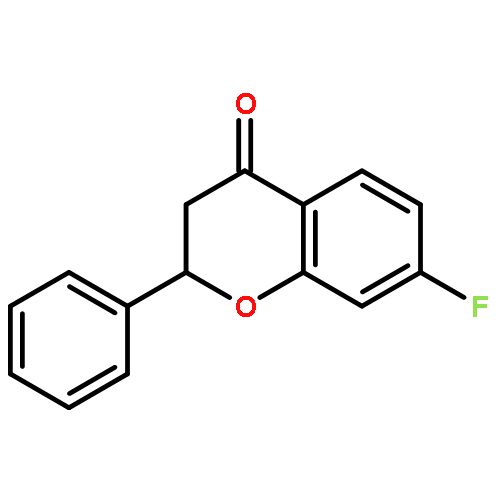 4H-1-Benzopyran-4-one, 7-fluoro-2,3-dihydro-2-phenyl-