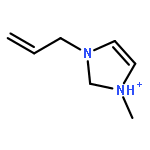 1H-Imidazolium, 1-methyl-3-(2-propenyl)-