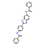 Benzamide, N-[4-[5-(benzoylamino)-1H-benzimidazol-2-yl]phenyl]-