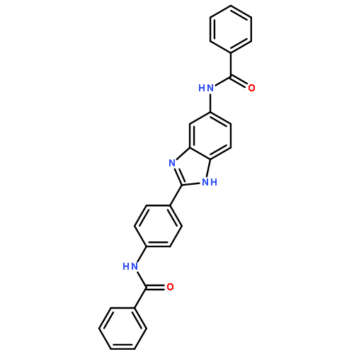 Benzamide, N-[4-[5-(benzoylamino)-1H-benzimidazol-2-yl]phenyl]-