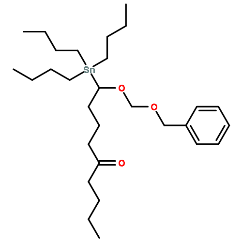 5-Nonanone, 1-[(phenylmethoxy)methoxy]-1-(tributylstannyl)-