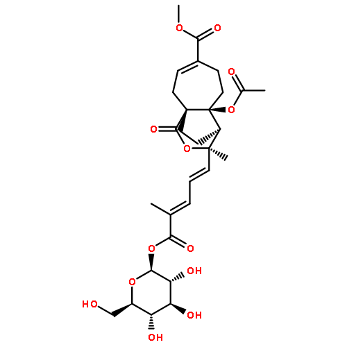 Pseudolaric acid B-O-beta-D-glucopyranoside