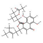 (beta-Acetoxy-isovaleryl)-alkannin