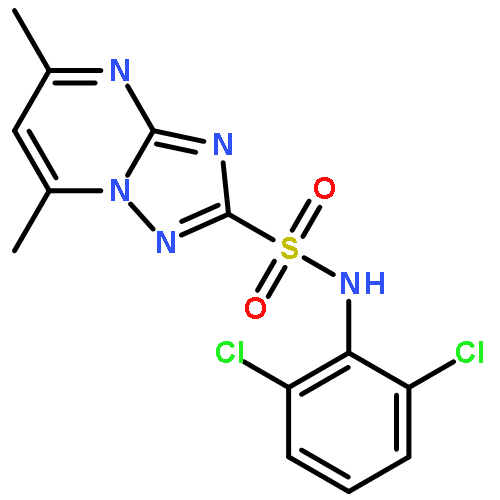 N-(2,6-dichlorophenyl)-5,7-dimethyl[1,2,4]triazolo[1,5-a]pyrimidine-2-sulfonamide