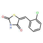 2,4-Thiazolidinedione, 5-[(2-chlorophenyl)methylene]-