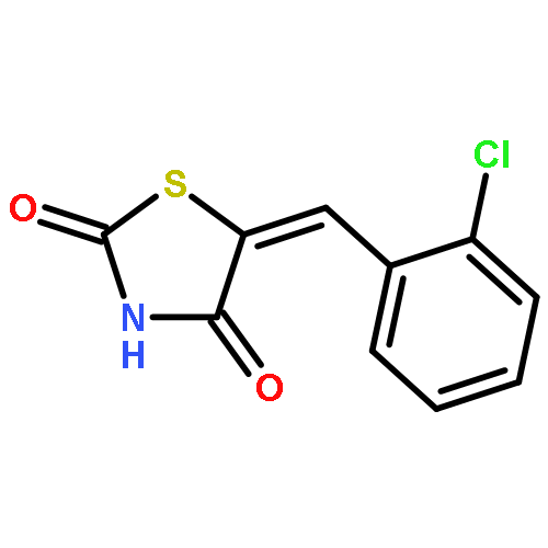 2,4-Thiazolidinedione, 5-[(2-chlorophenyl)methylene]-