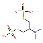 Thiosulfuric acid(H2S2O3), SS,SS'-[2-(dimethylamino)-1,3-propanediyl] ester