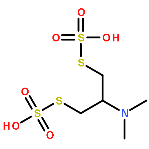 Thiosulfuric acid(H2S2O3), SS,SS'-[2-(dimethylamino)-1,3-propanediyl] ester