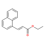 2-Propenoic acid, 3-(1-naphthalenyl)-, ethyl ester, (2E)-