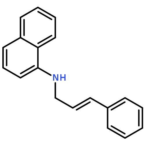 1-Naphthalenamine, N-[(2E)-3-phenyl-2-propenyl]-