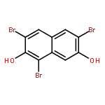 1,3,6-tribromo-2,7-dihydroxynaphthalene