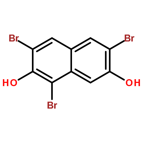 1,3,6-tribromo-2,7-dihydroxynaphthalene