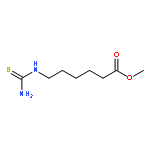 Hexanoic acid,6-[(aminothioxomethyl)amino]-, methyl ester