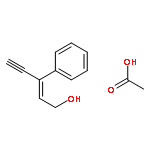 2-Penten-4-yn-1-ol, 3-phenyl-, acetate