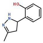 Phenol, 2-(4,5-dihydro-3-methyl-1H-pyrazol-5-yl)-