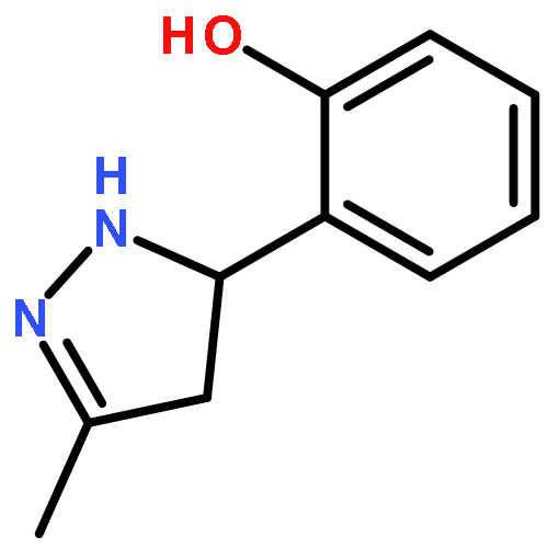 Phenol, 2-(4,5-dihydro-3-methyl-1H-pyrazol-5-yl)-