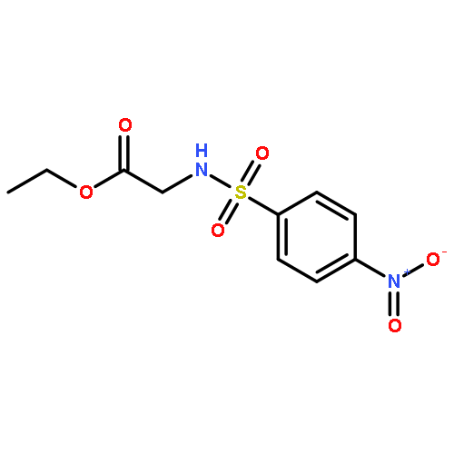 Glycine, N-[(4-nitrophenyl)sulfonyl]-, ethyl ester