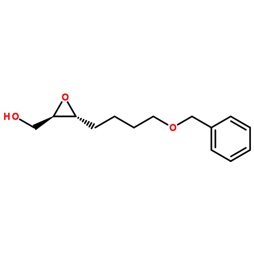 Oxiranemethanol, 3-[4-(phenylmethoxy)butyl]-, (2R-trans)-