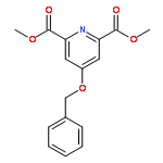 2,6-Pyridinedicarboxylic acid, 4-(phenylmethoxy)-, dimethyl ester