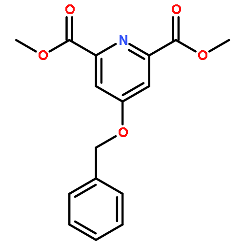 2,6-Pyridinedicarboxylic acid, 4-(phenylmethoxy)-, dimethyl ester