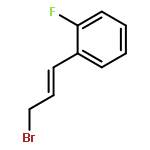 Benzene, 1-(3-bromo-1-propenyl)-2-fluoro-