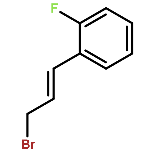 Benzene, 1-(3-bromo-1-propenyl)-2-fluoro-