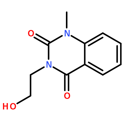 2,4(1H,3H)-Quinazolinedione, 3-(2-hydroxyethyl)-1-methyl-